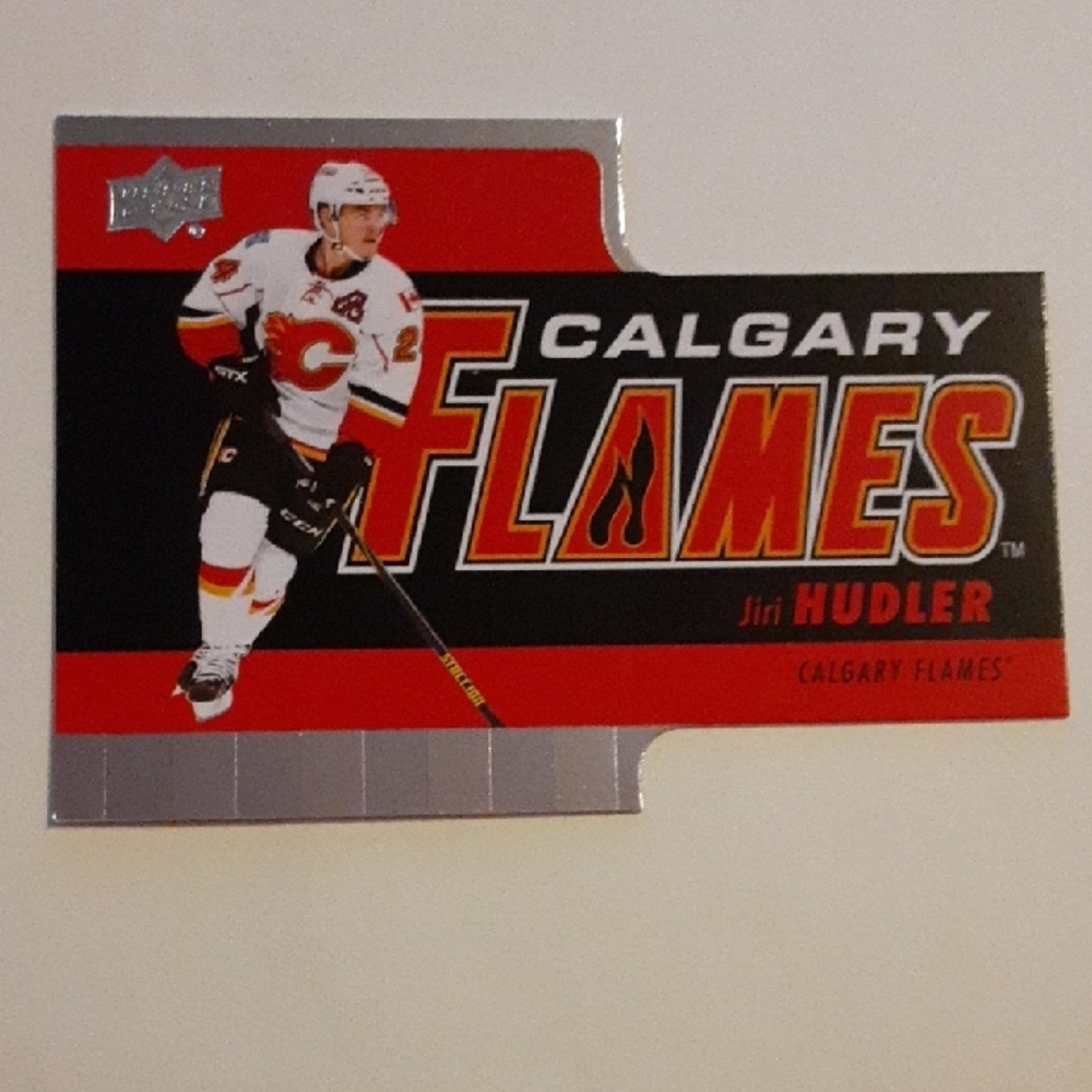 Calgary Flames Jiri Hudler NHL Hockey Insert Card